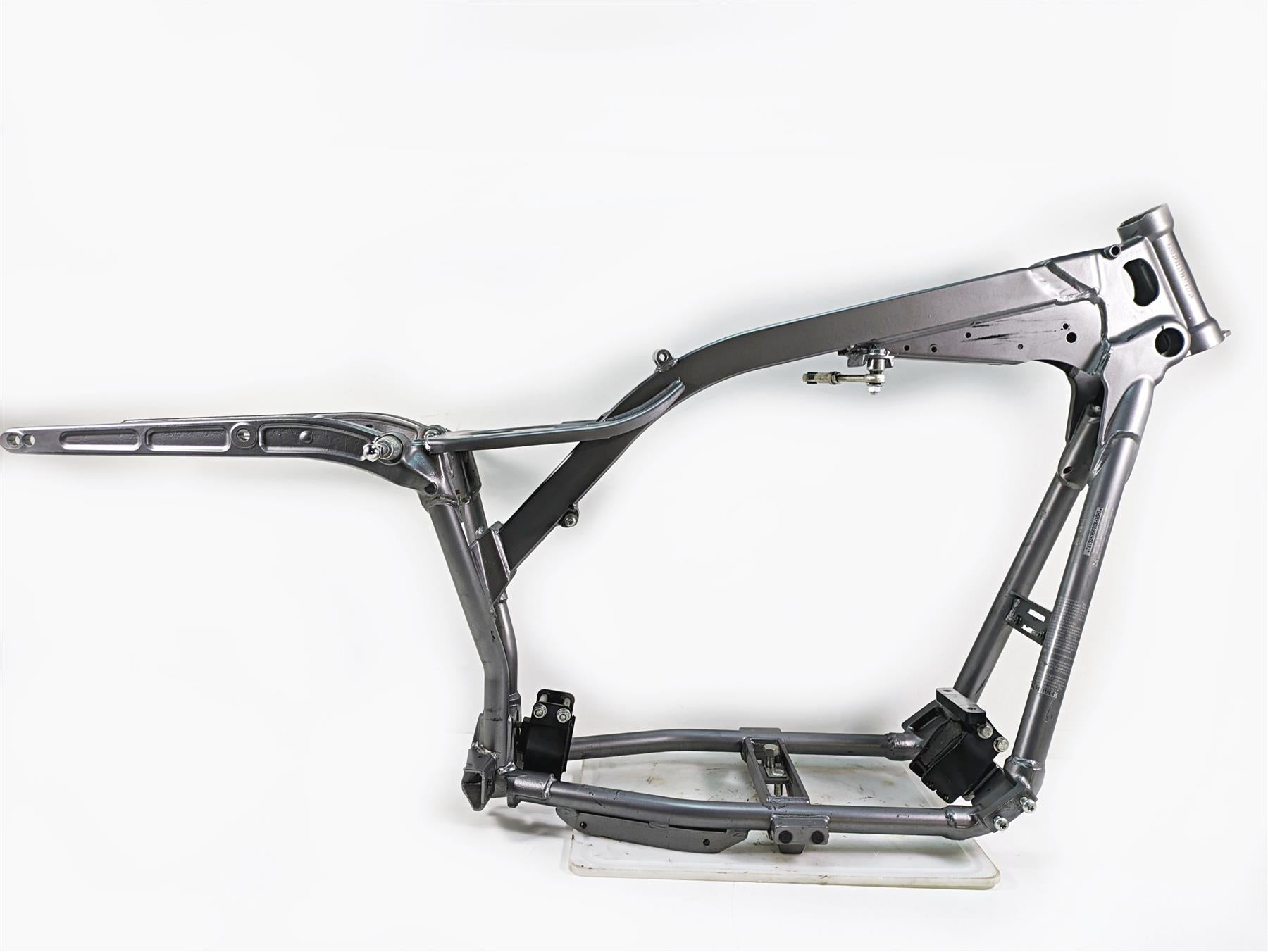 2009 Harley Dyna FXDFSE CVO Fat Bob Straight Granite Frame Chassis  With Georgia Salvage Title 47281-09CYW