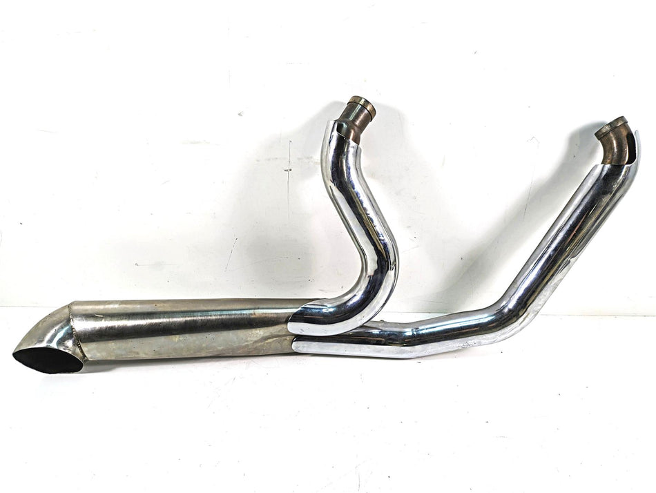 2011 Harley Softail FXS Blackline Custom Exhaust Header Muffler -Read 2-1-427 {{ shop.shopifyCountryName }} - Mototech271