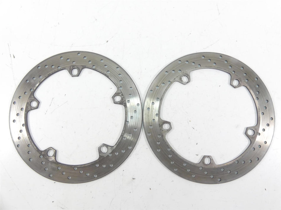 2003 BMW R1150 GS R21 Front Brake Disc Rotor Set 34112314893 34112314894 {{ shop.shopifyCountryName }} - Mototech271