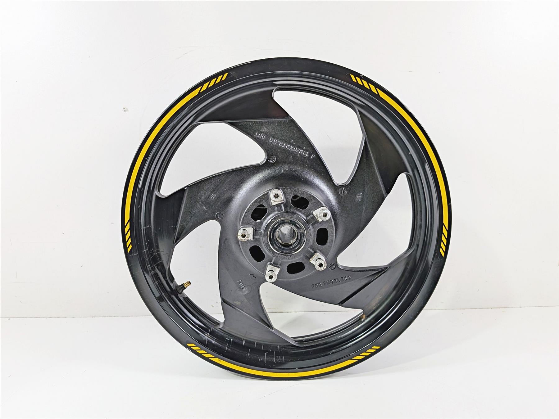 2014 Suzuki M109R VZR1800 Boulevard Straight 18x3.5 Front Wheel 54111-48G10-019