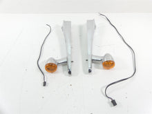 Load image into Gallery viewer, 2014 Harley Sportster XL1200 C Rear Blinker Set &amp; Chrome Struts 68978-00 | Mototech271
