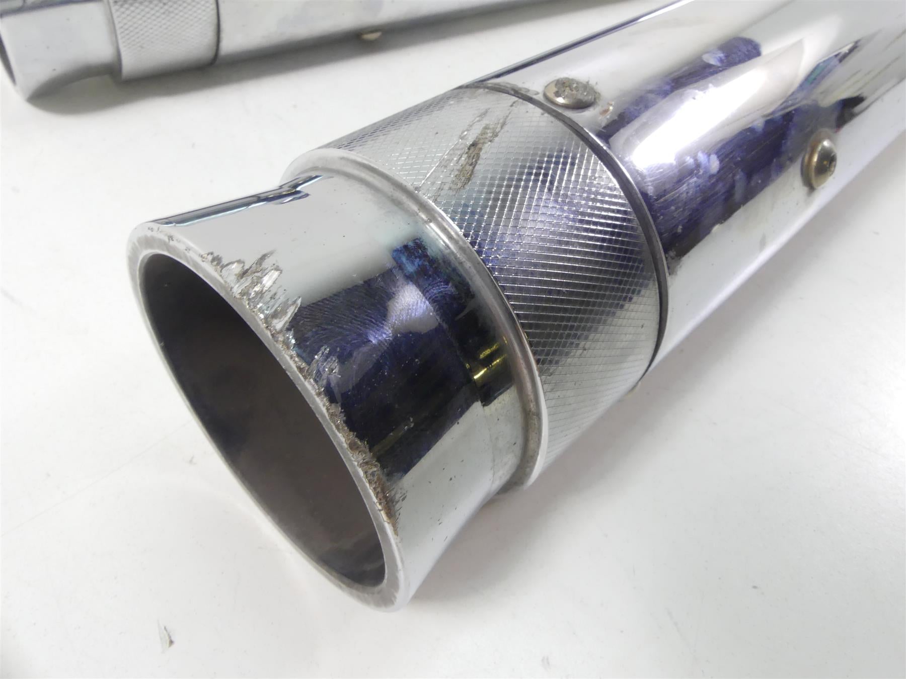 2007 Harley FLHTCU SE CVO Electra Glide 3.5" Slip On Performance Exhaust Muffler {{ shop.shopifyCountryName }} - Mototech271