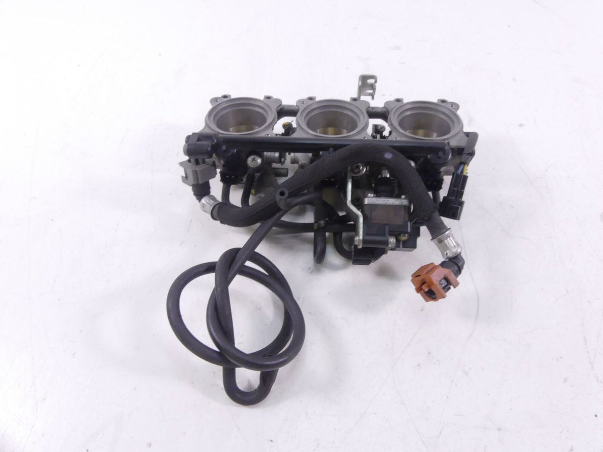 2009 Triumph Street Triple 675R Keihin Throttle Body Fuel Injection T1240478 {{ shop.shopifyCountryName }} - Mototech271