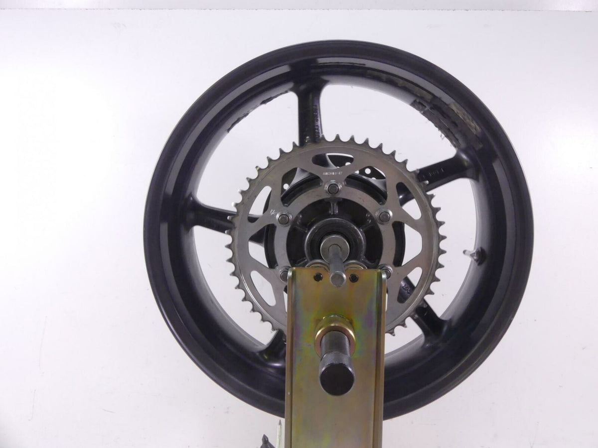 2009 Triumph Street Triple 675R Straight Rear 5 Spoke Wheel Rim 17x5.5 T2010842 {{ shop.shopifyCountryName }} - Mototech271