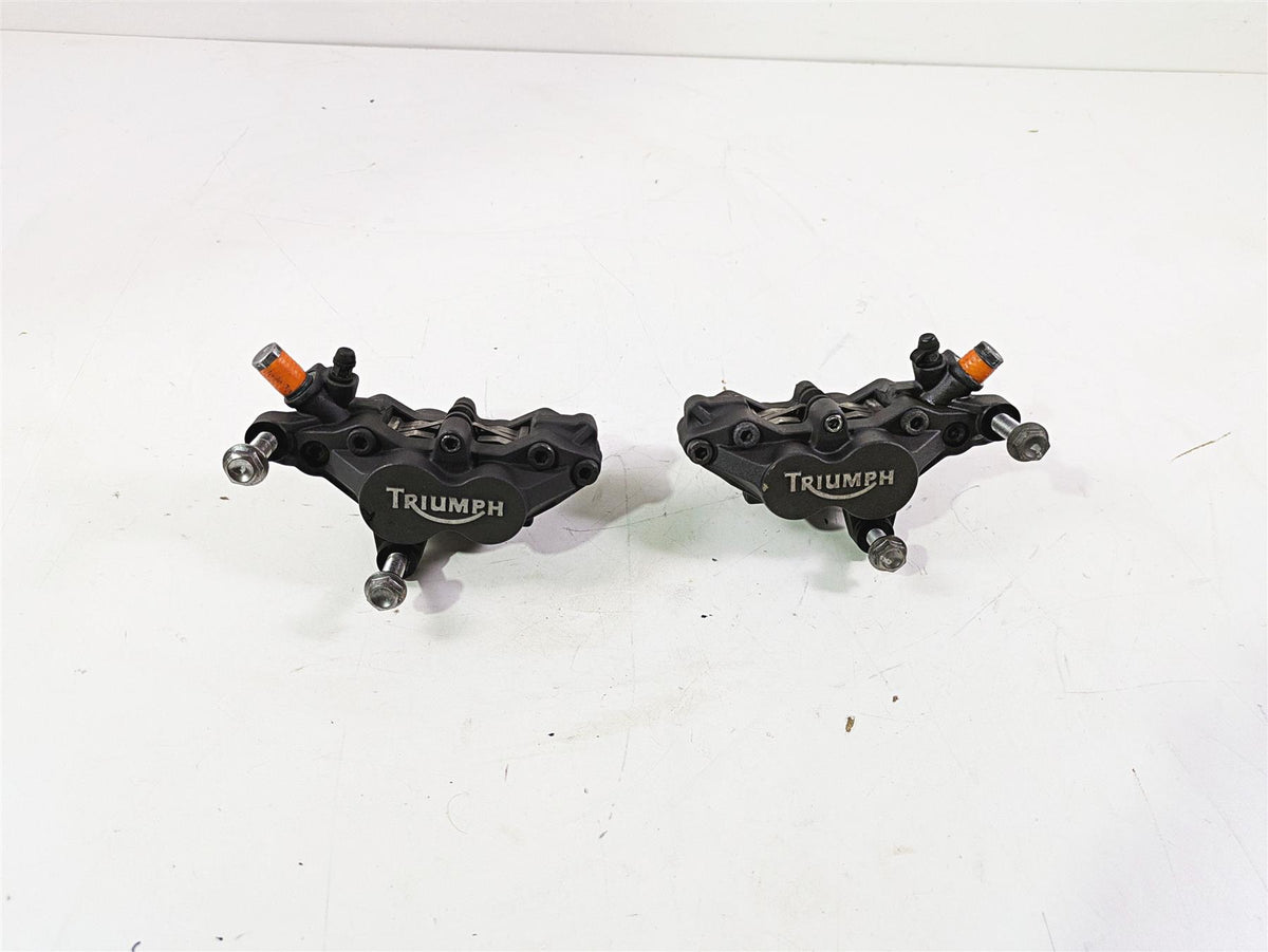 2013 Triumph Tiger 1215 Explorer Front Brake Caliper Abs Set T2020955 T2020965 {{ shop.shopifyCountryName }} - Mototech271