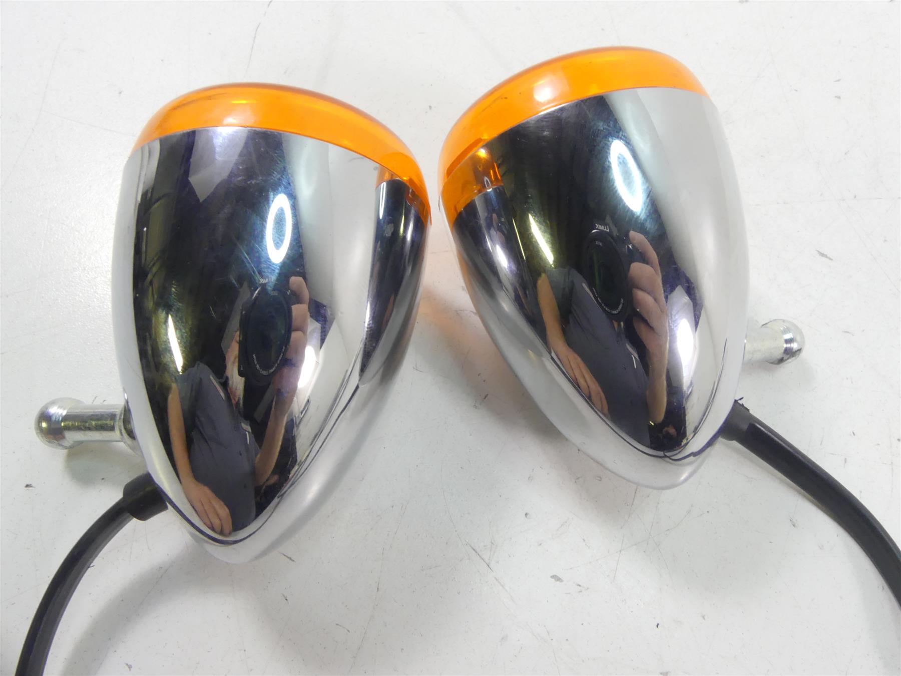 2020 Harley XL1200 CX Sportster Roadster Front Blinker Turn Signal Set 68972-00 {{ shop.shopifyCountryName }} - Mototech271