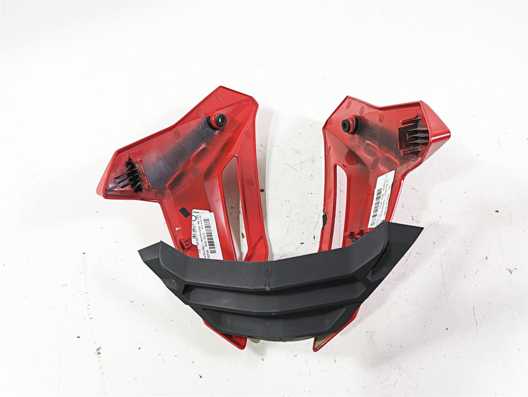 2017 BMW S1000R K47 Lower Engine Belly Chin Fairing Racing Red Set 46638533963 {{ shop.shopifyCountryName }} - Mototech271