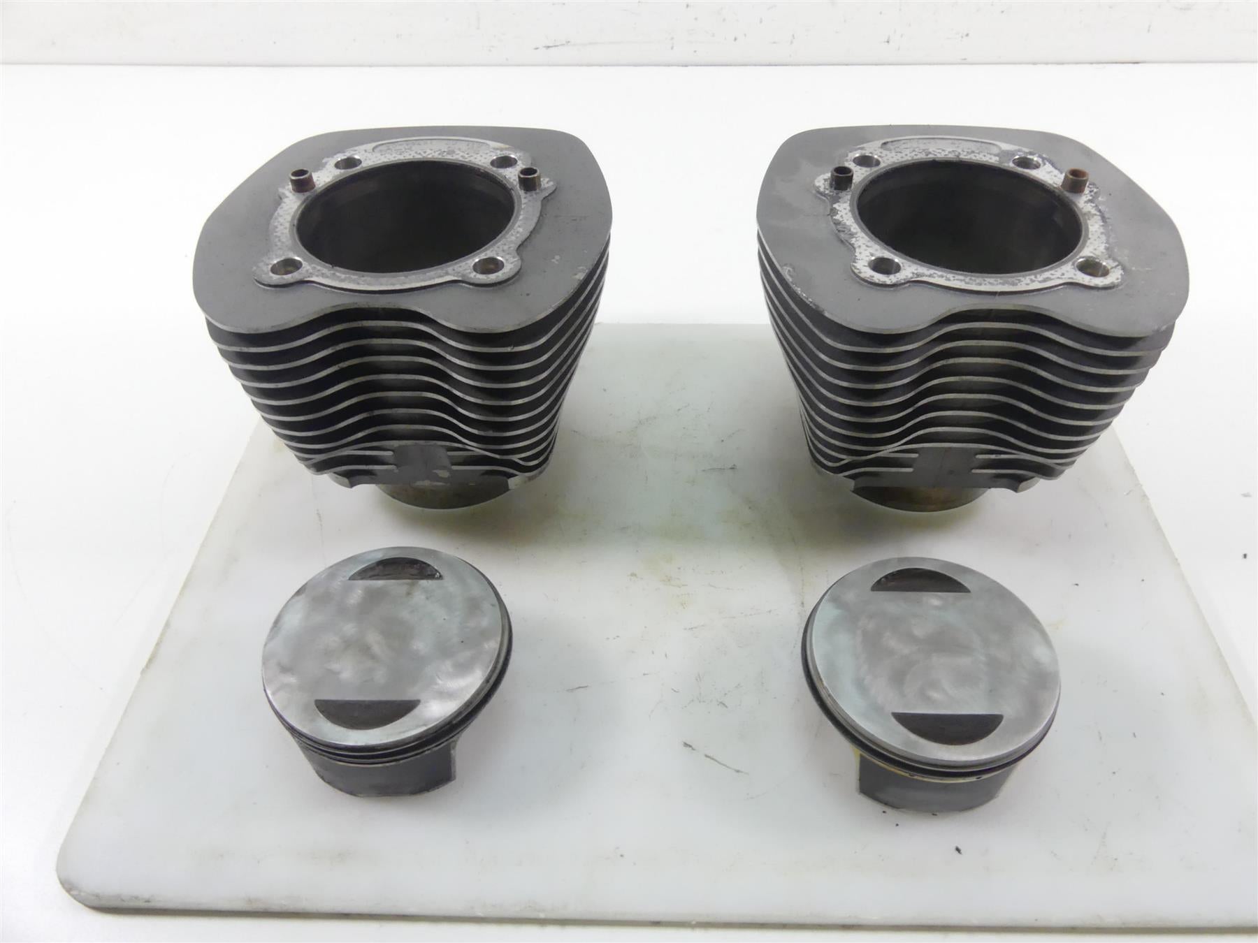 2009 Harley Dyna FXDF SE CVO Fat Bob 110 Cylinder Jug Piston Set 17454-08A