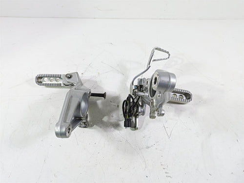 2004 BMW R1150GS R21 Left Right Front Footpeg & Brake Pedal Set 46712335597 | Mototech271