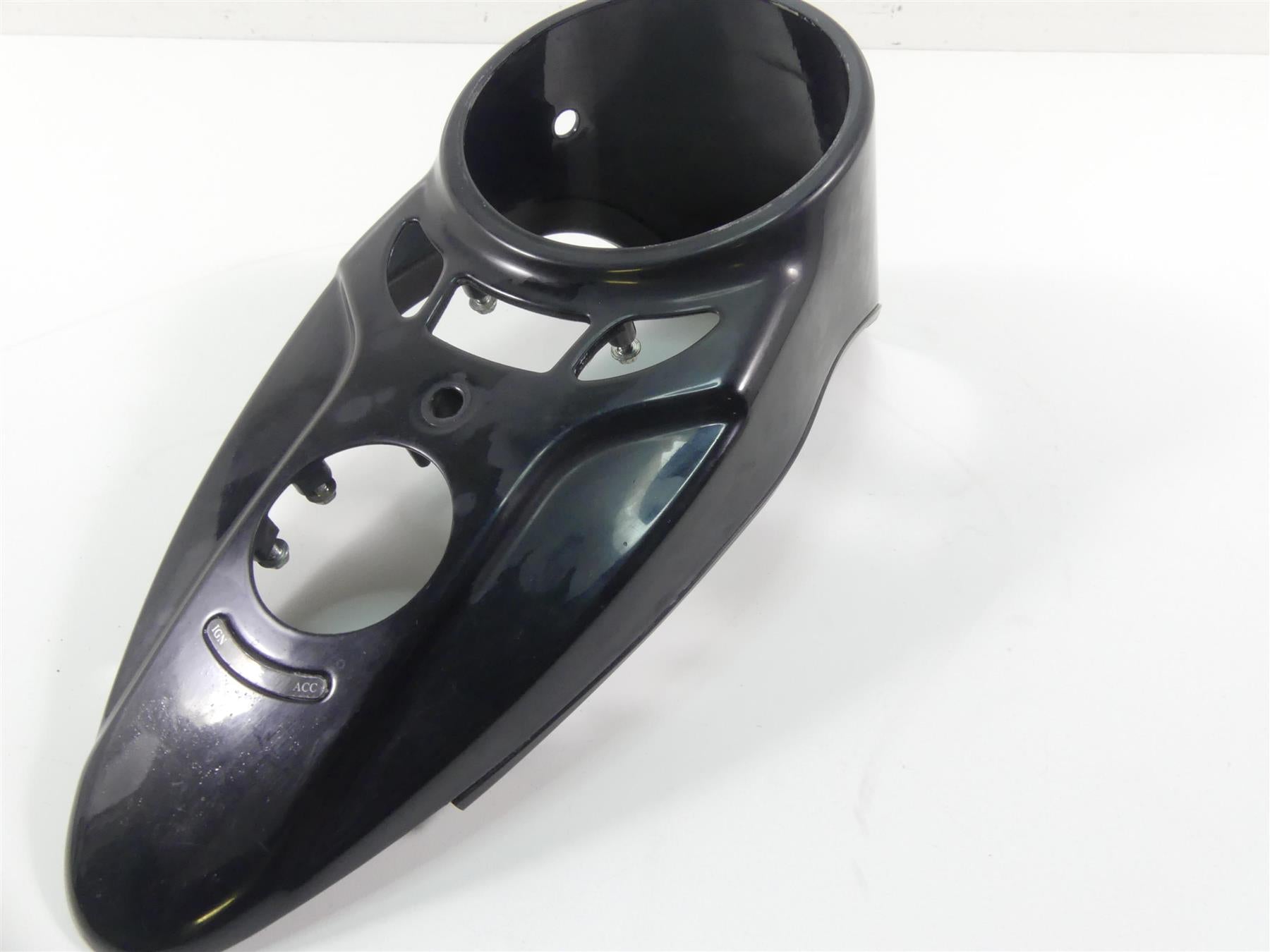 2008 Harley Softail FLSTSB Cross Bones Speedo Cover Tank Dash Console 71952-08 {{ shop.shopifyCountryName }} - Mototech271