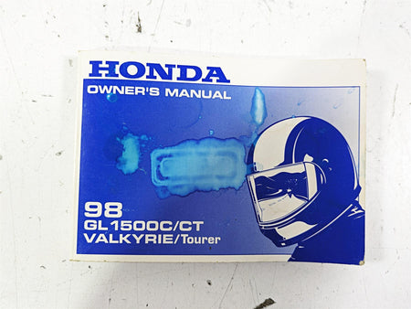 1998 Honda GL1500 Valkyrie Tour Owners Manual 00X31-MZ0-6200 {{ shop.shopifyCountryName }} - Mototech271