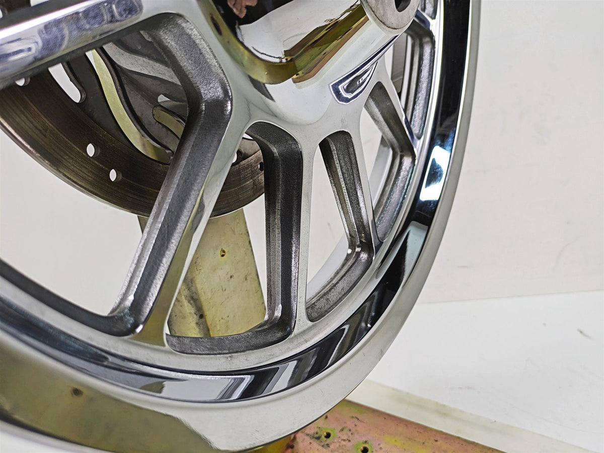 2011 Triumph America Straight 18x2.5 Front Wheel Chrome Rim T2001054 T2001058 {{ shop.shopifyCountryName }} - Mototech271