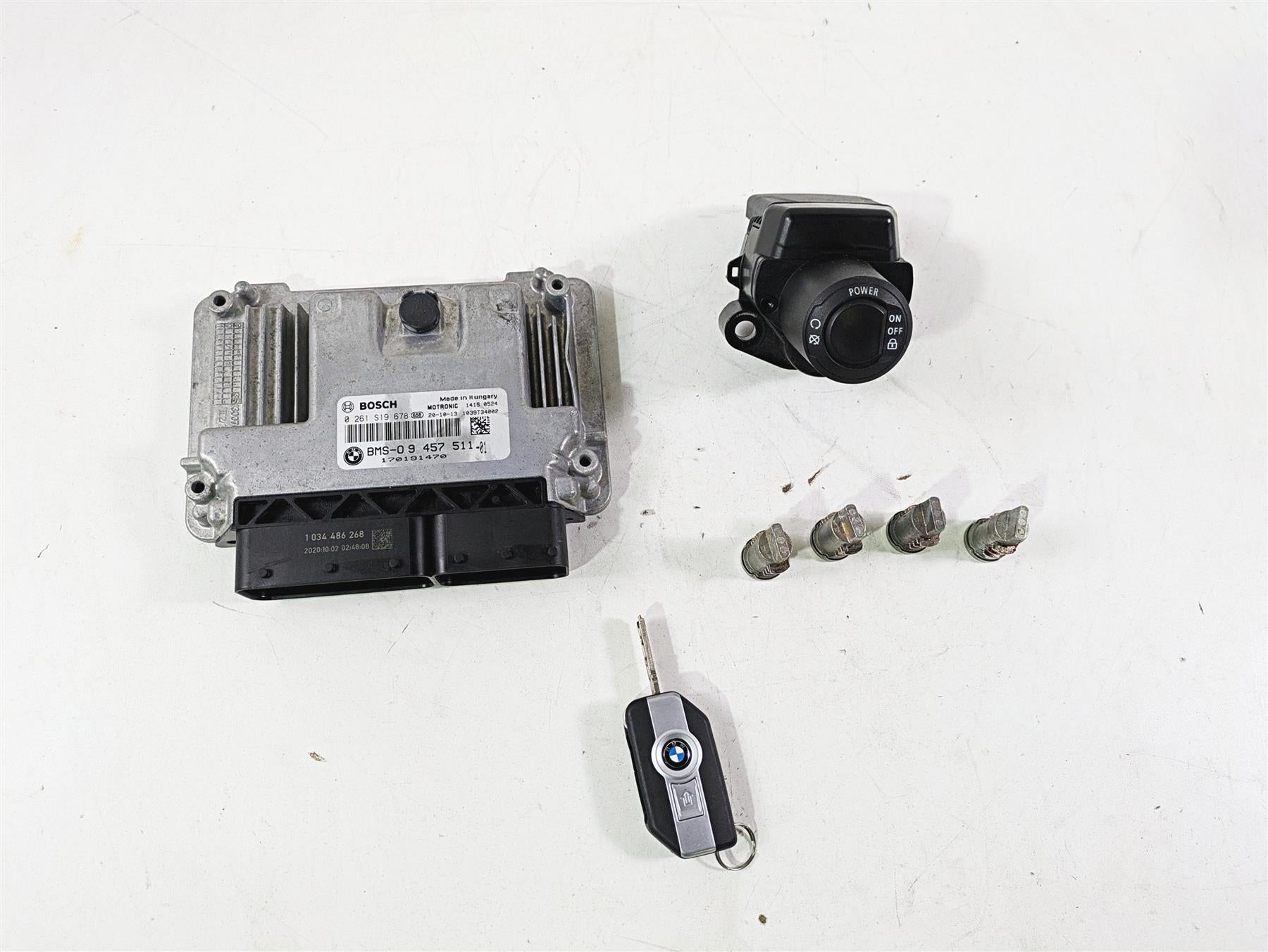 2021 BMW R1250GS K51 Adv Cdi Ecm Ignition Switch Key Set 66127108713 13619457511 {{ shop.shopifyCountryName }} - Mototech271