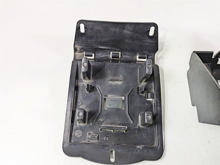 2014 Harley FLS Softail Slim Electric Battery Holder Plastic Set 70354-11 {{ shop.shopifyCountryName }} - Mototech271