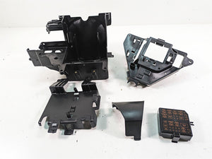 2013 Harley Touring FLHX Street Glide Electrical Battery Holder Set 66281-09B | Mototech271