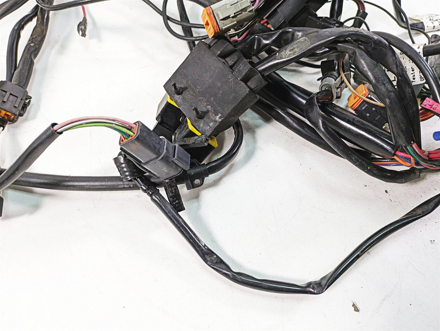 1999 Harley Touring FLHTC Electra Glide Main Wiring Harness -For Parts 70985-99 {{ shop.shopifyCountryName }} - Mototech271