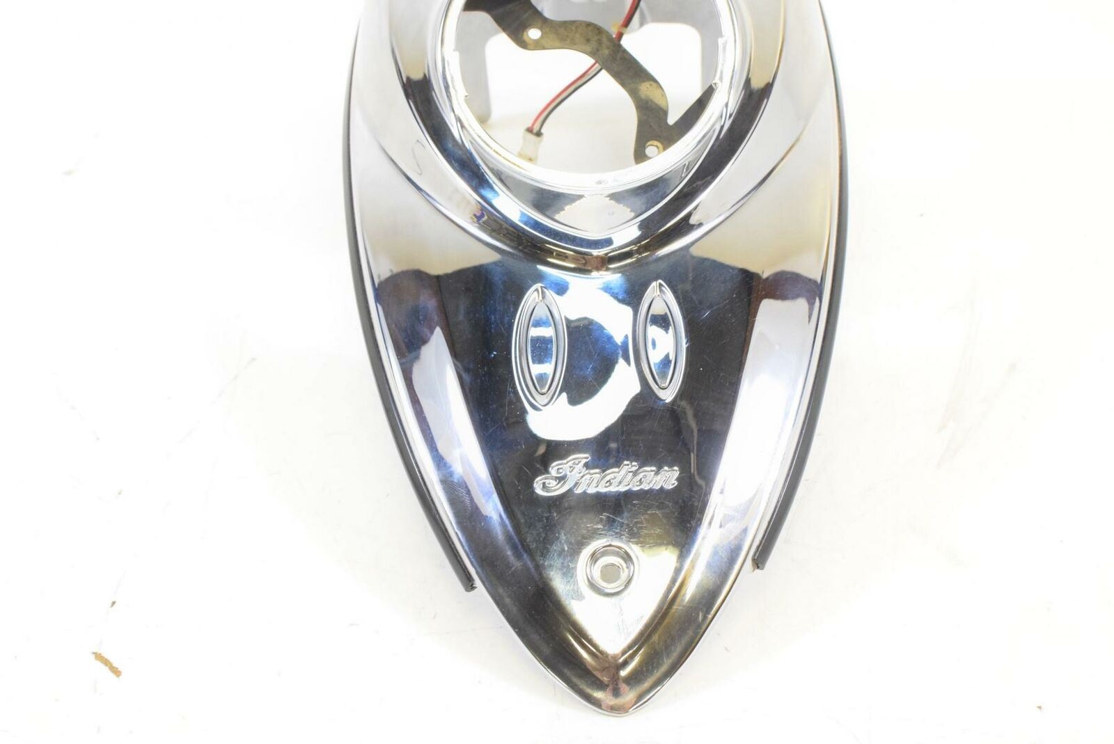 2014 Indian Chief Vintage Chrome Tank Cover Panel Dash Start Button 5633355 {{ shop.shopifyCountryName }} - Mototech271