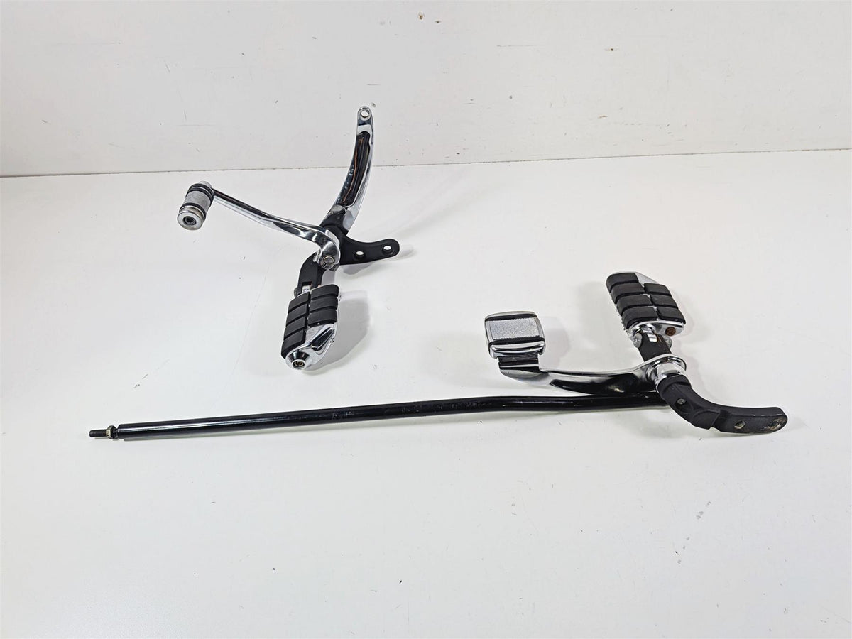 1998 Harley Dyna FXDL Low Rider Front Rider Footpeg + Brake Shift Lever 50649-90 {{ shop.shopifyCountryName }} - Mototech271
