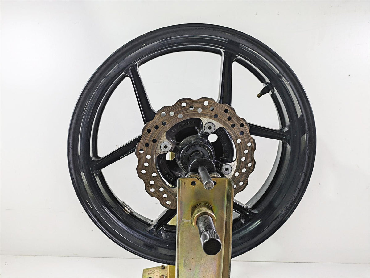 2011 Kawasaki EX650R Ninja Straight Enkei 17x4.5 Rear Wheel Rim 41073-0146-QT {{ shop.shopifyCountryName }} - Mototech271