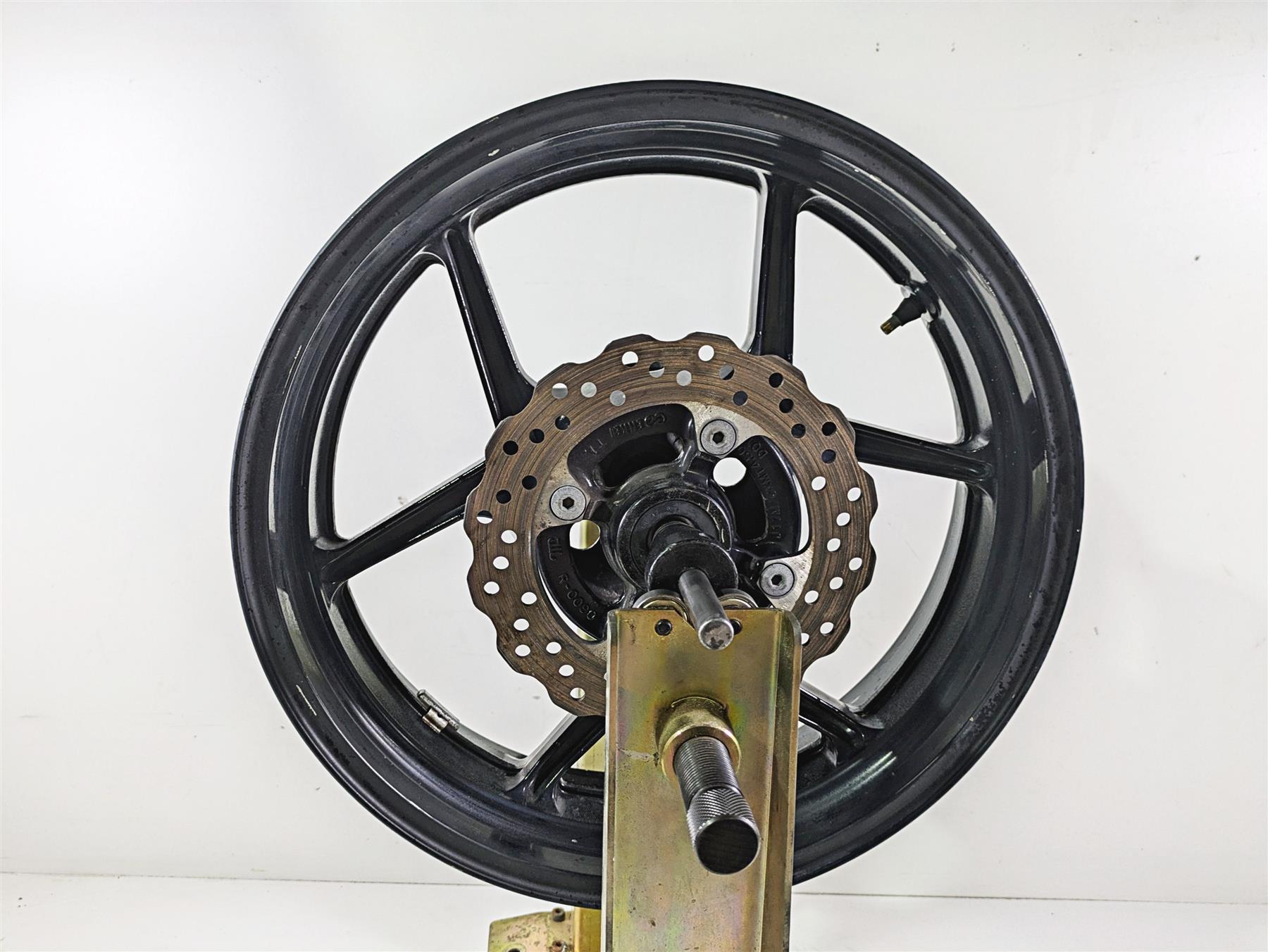 2011 Kawasaki EX650R Ninja Straight Enkei 17x4.5 Rear Wheel Rim 41073-0146-QT {{ shop.shopifyCountryName }} - Mototech271