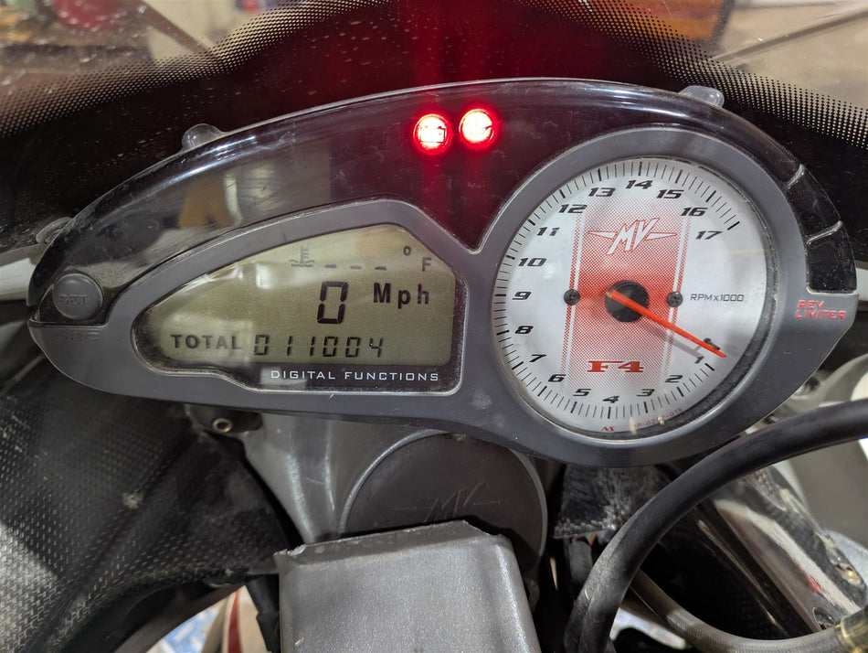 2007 Mv Agusta F4 1000R 312 Gauge Speedometer Instrument Dash Panel 11K 8000A6422