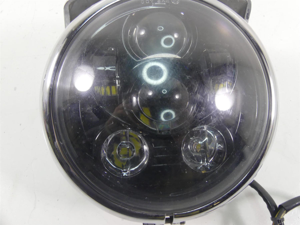 2005 Harley Dyna FXDLI Low Rider Led Headlight Lamp & Visor 5-3/4 69675-05A {{ shop.shopifyCountryName }} - Mototech271