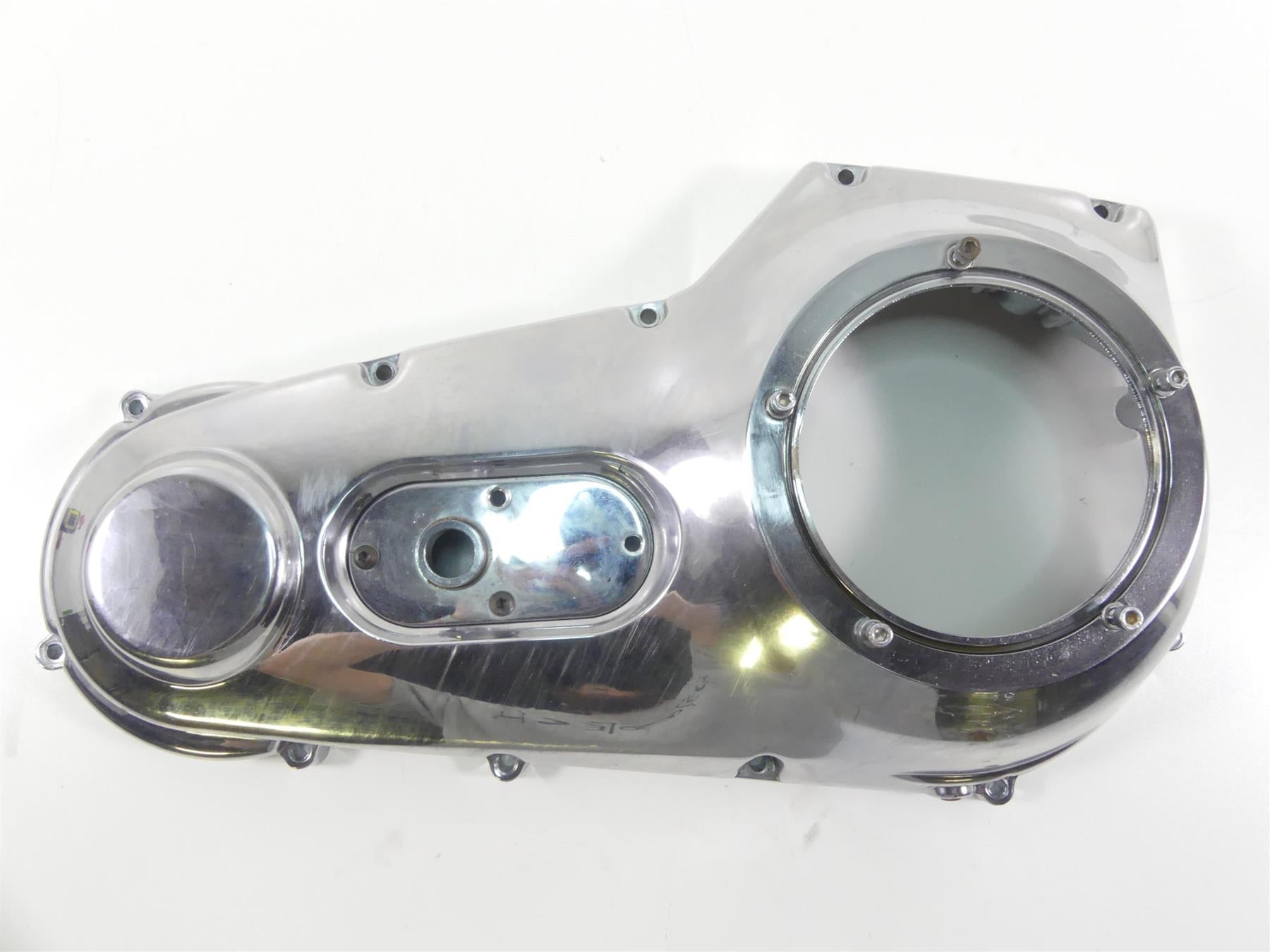 1999 Harley Dyna FXDS Convertible Outer Primary Clutch Cover Mid Cntrl 60506-99 {{ shop.shopifyCountryName }} - Mototech271