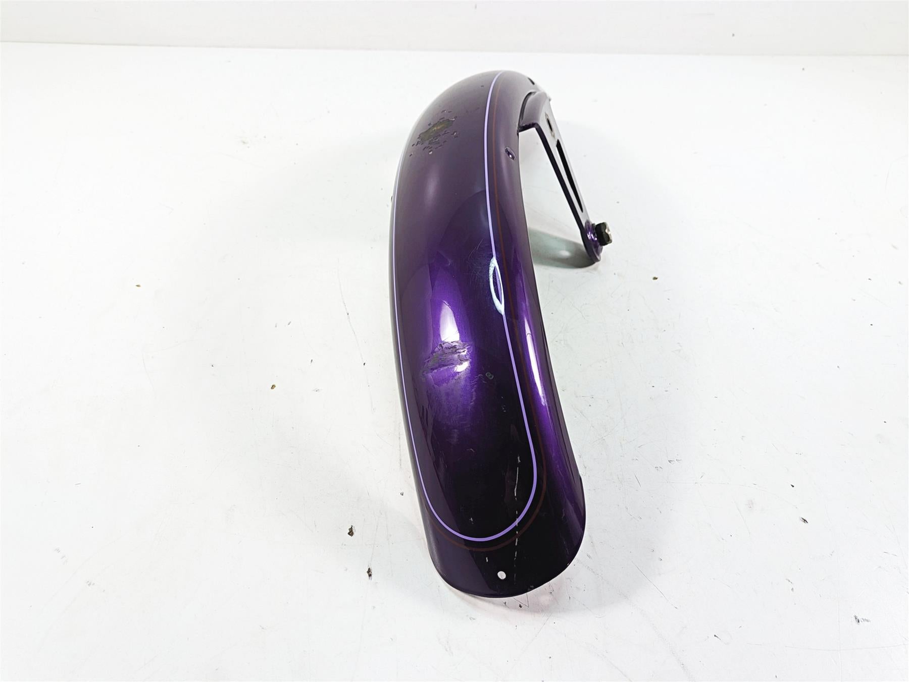 2000 Harley FXSTS Softail Springer Front Fender Concord Purple 59176-96A {{ shop.shopifyCountryName }} - Mototech271