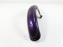Load image into Gallery viewer, 2000 Harley FXSTS Softail Springer Front Fender Concord Purple 59176-96A
