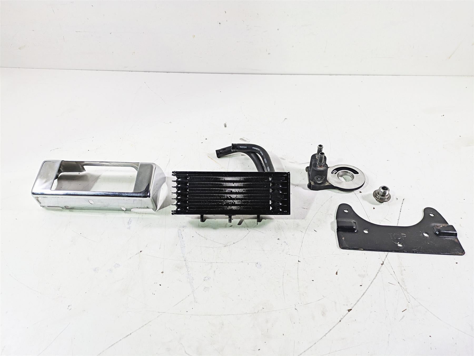 2007 Harley Touring FLHTCU SE CVO E-Glide Oil Cooler & Cover 63071-07 | Mototech271