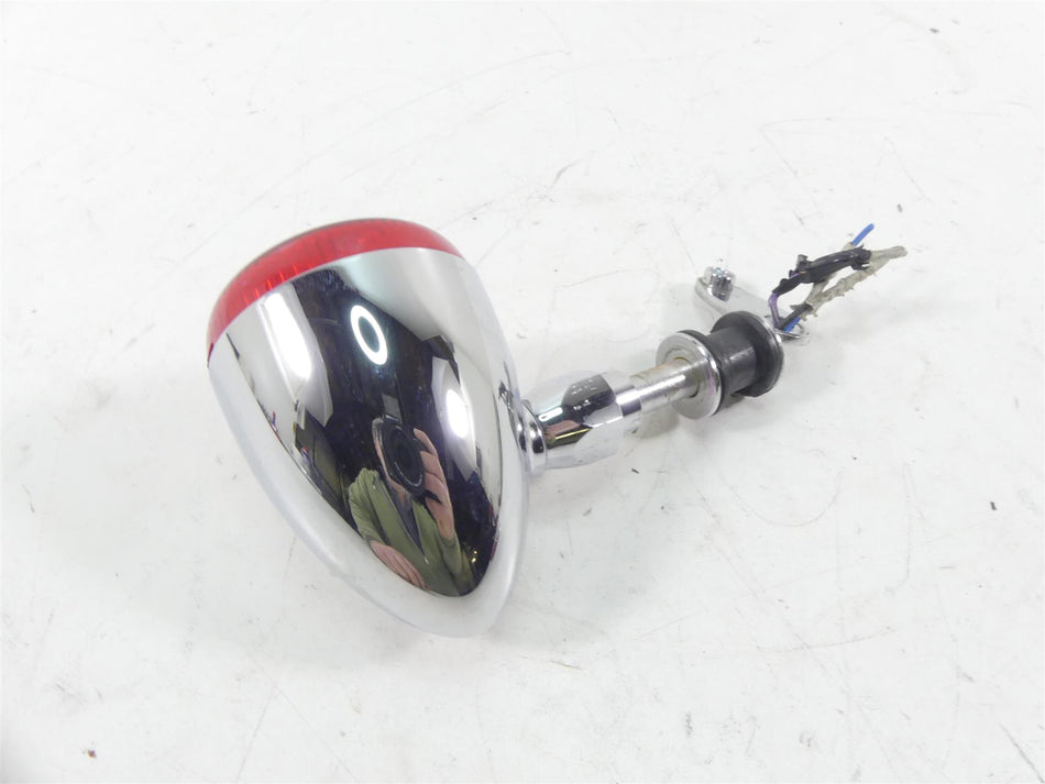 2013 Harley FXDWG Dyna Wide Glide Rear Chrome Blinker Turn Signal 68461-09 {{ shop.shopifyCountryName }} - Mototech271