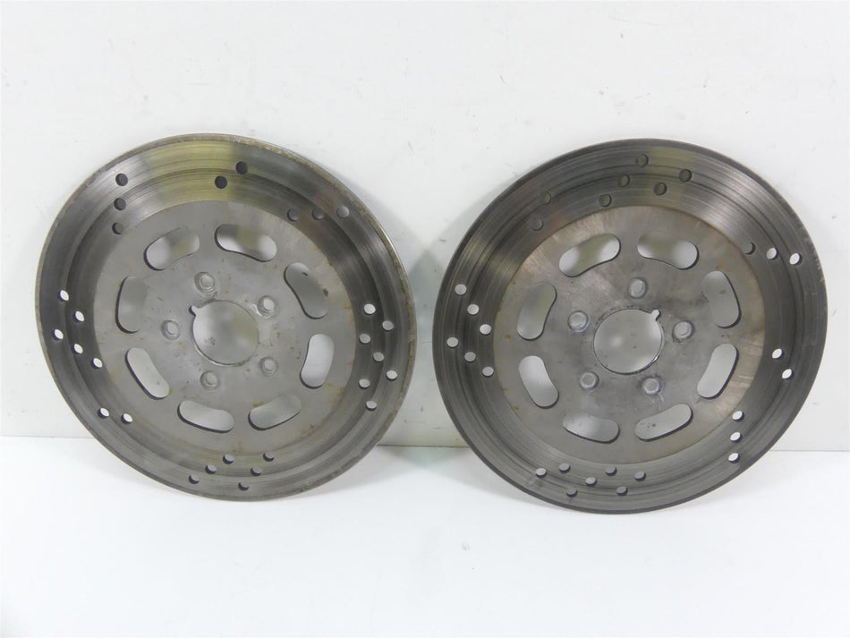 1995 Harley Touring FLHTCU Electra Glide Front Brake Rotor Disc Set 44136-92 {{ shop.shopifyCountryName }} - Mototech271