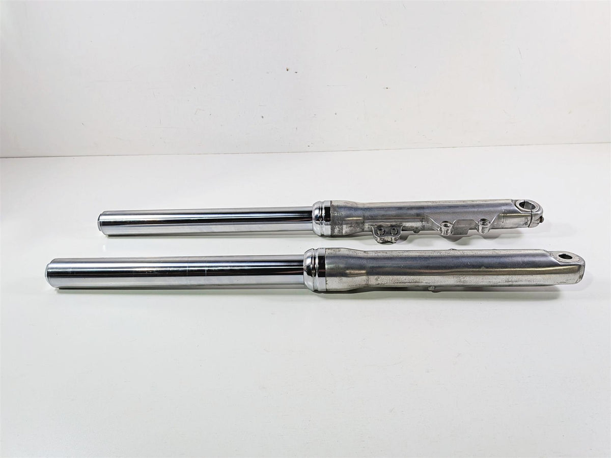 2014 Harley FXDL Dyna Low Rider Dual Brake Front Fork Leg Set 49mm Read 45400052 {{ shop.shopifyCountryName }} - Mototech271