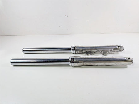 2014 Harley FXDL Dyna Low Rider Dual Brake Front Fork Leg Set 49mm Read 45400052 {{ shop.shopifyCountryName }} - Mototech271