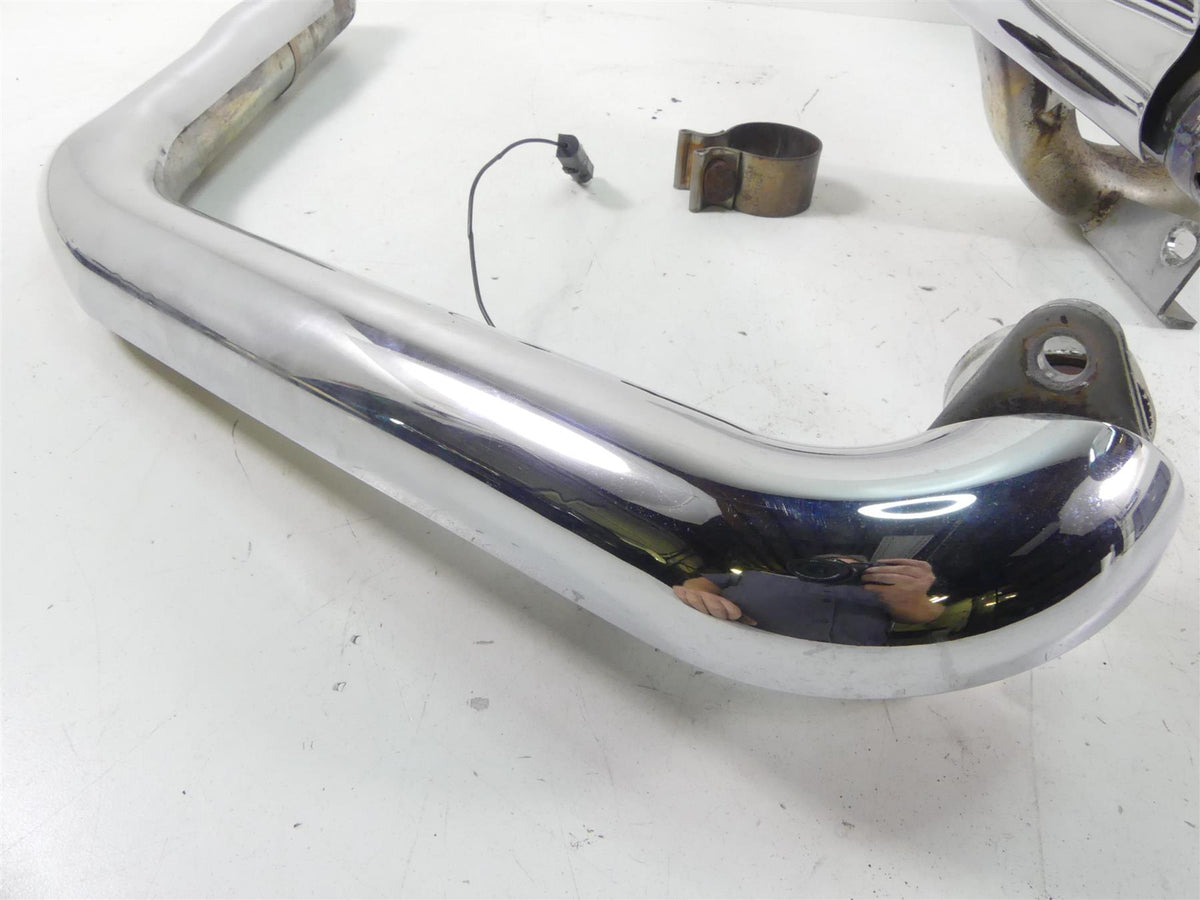 2011 Victory Vision Tour Oem Exhaust Header Manifold Pipe Chrome Set 1262072 {{ shop.shopifyCountryName }} - Mototech271
