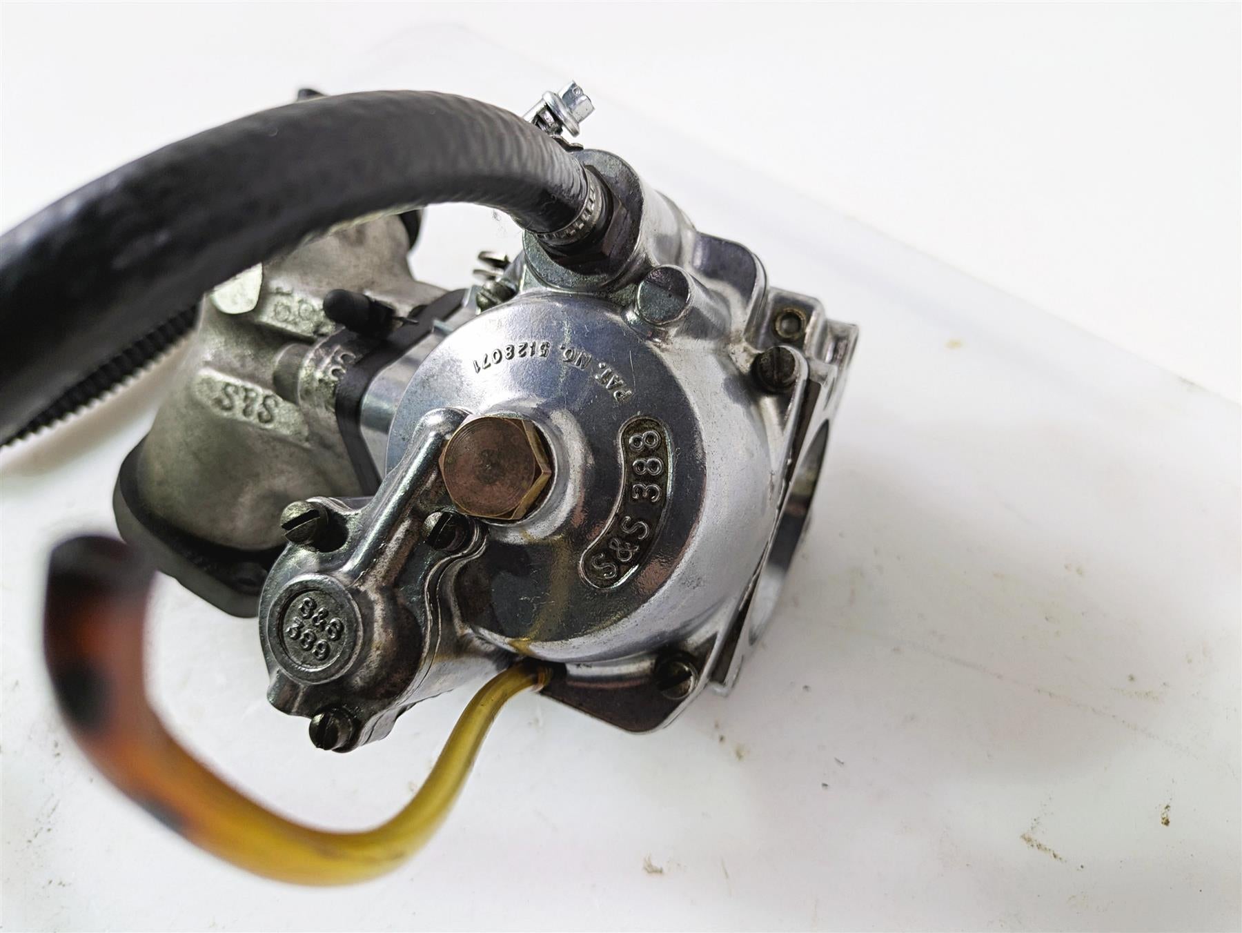 2002 Indian Spirit Deluxe S&S Super E Shorty Carb Carburetor & Intake 03-300 {{ shop.shopifyCountryName }} - Mototech271