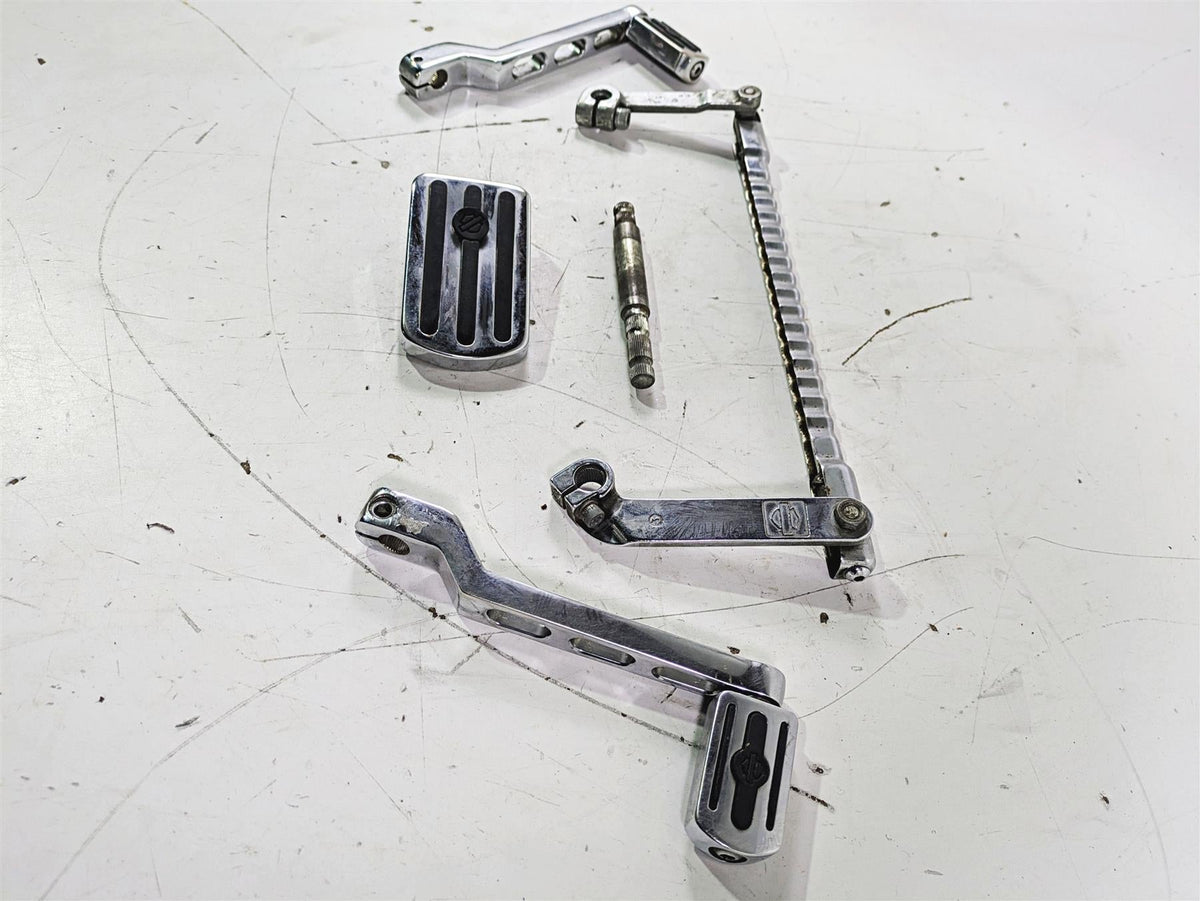 2003 Harley Touring FLHTCUI E-Glide 100th Billet Shift Lever & Links 33600001 {{ shop.shopifyCountryName }} - Mototech271