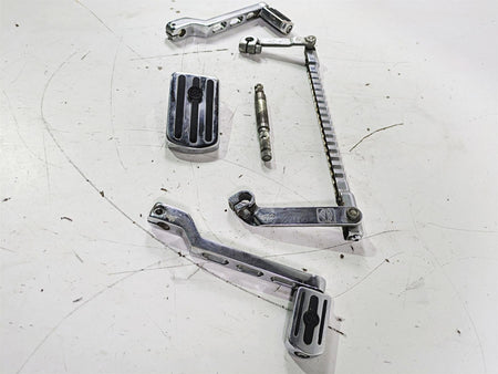 2003 Harley Touring FLHTCUI E-Glide 100th Billet Shift Lever & Links 33600001 {{ shop.shopifyCountryName }} - Mototech271