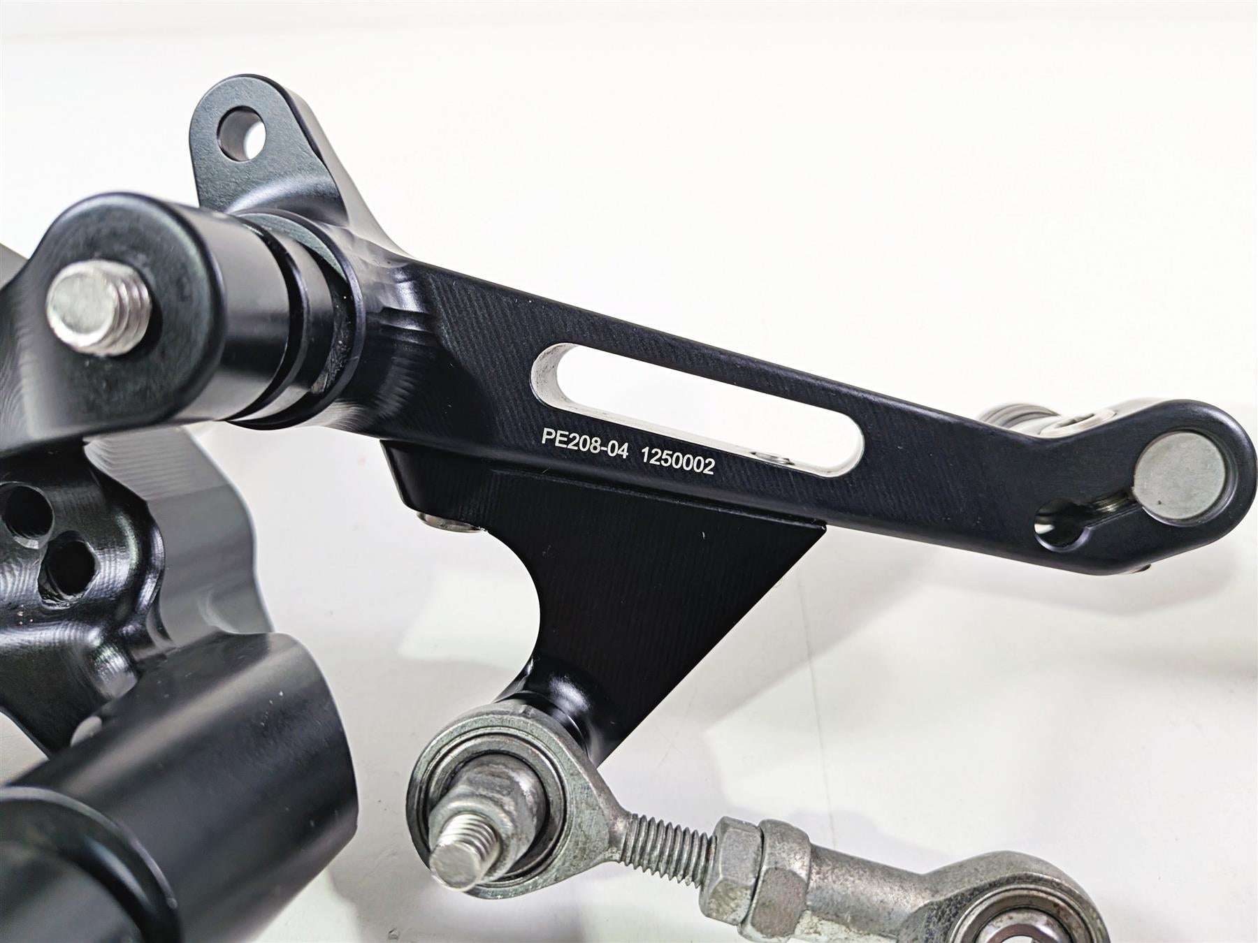 2008 Ducati Hypermotard 1100 S Rizoma Rearset Foot Peg & Pedal Set PE208-01-Mototech271
