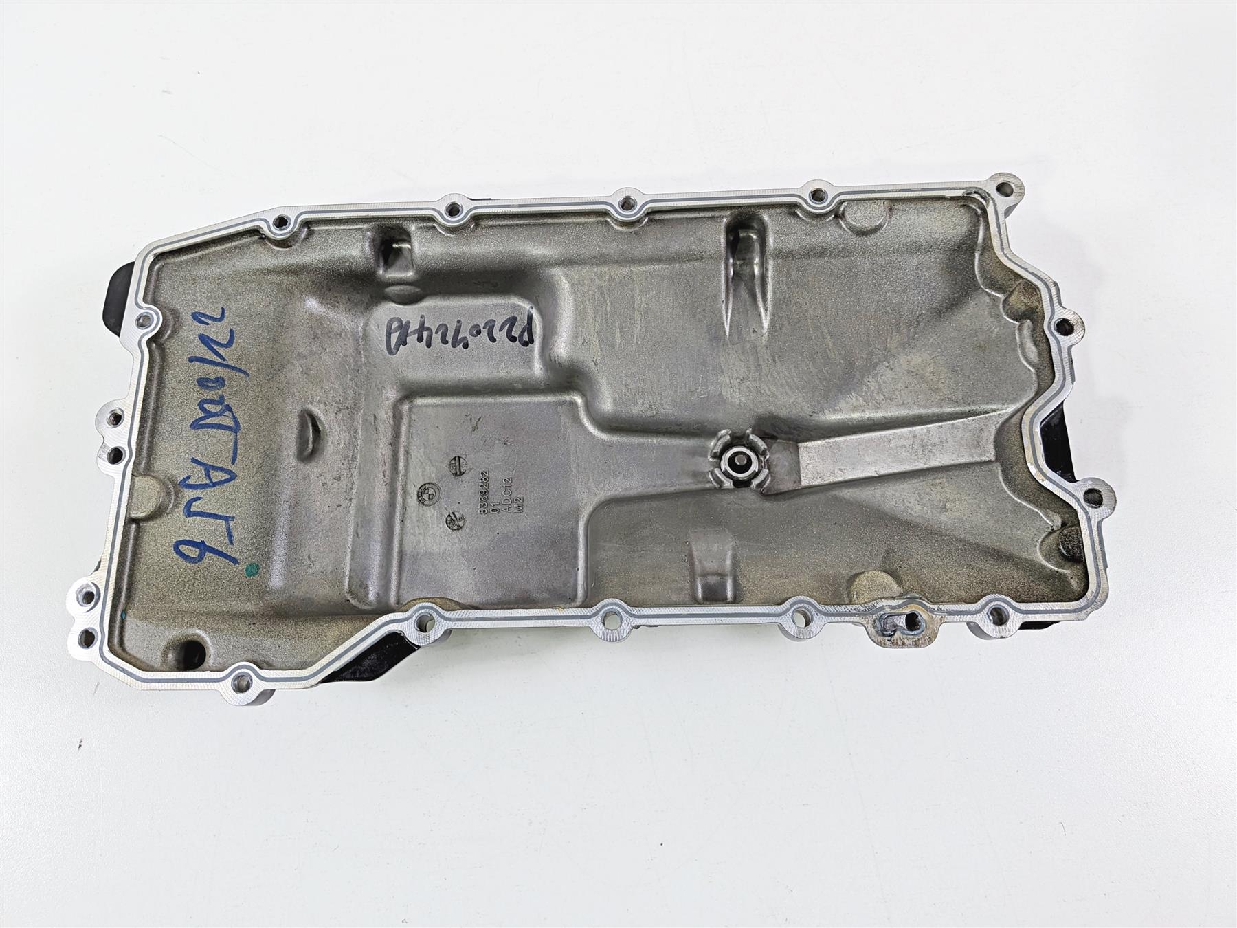 2023 BMW F850GS K81 Oil Pan Lower Engine Case Cover & Bolts 11137107956 {{ shop.shopifyCountryName }} - Mototech271