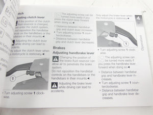 2009 BMW K1300 S K40 Owners Riders Drivers Manual Booklet + Bag 71112328809 | Mototech271