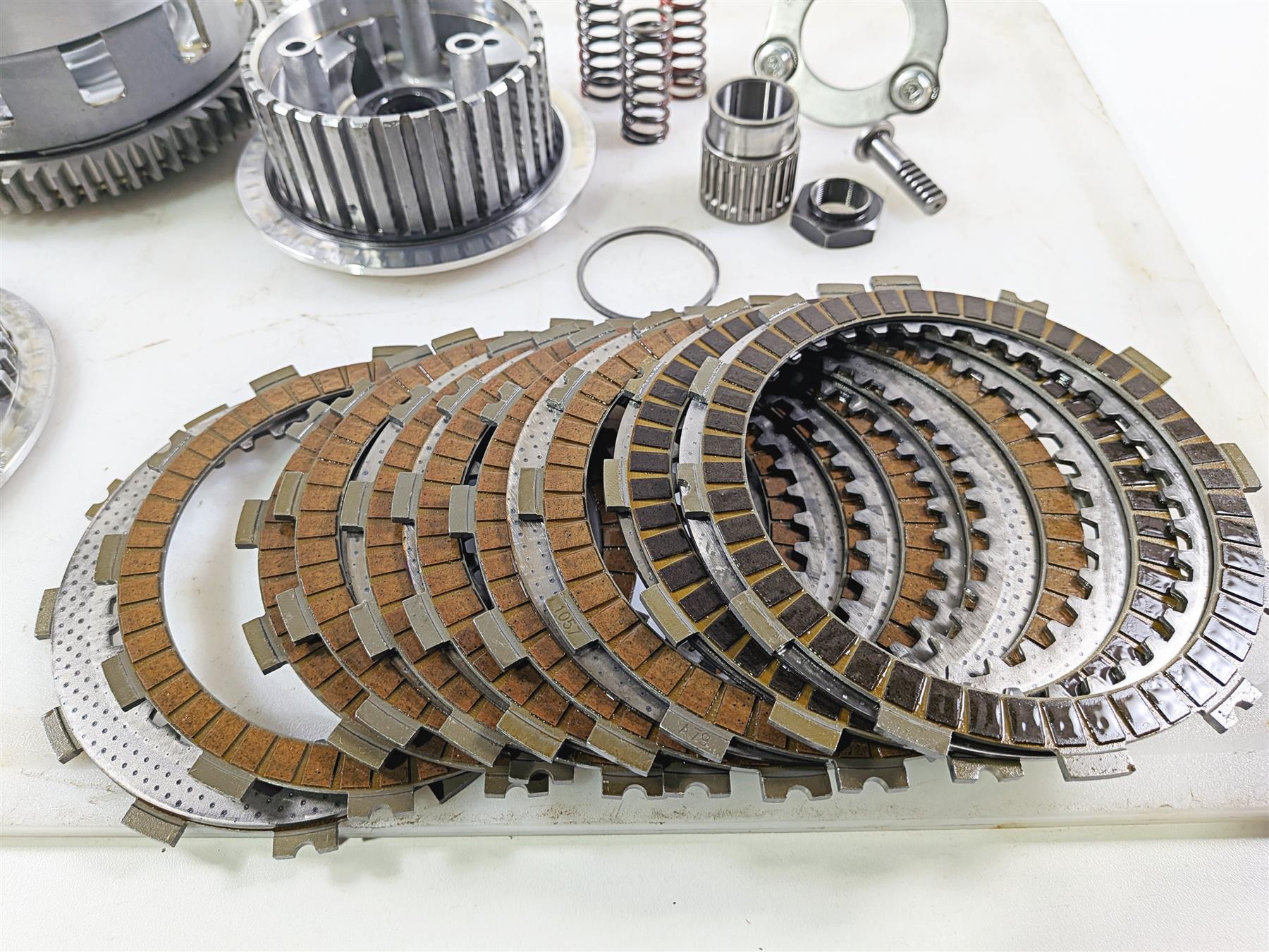 2023 Yamaha MT10 MTN1000 Clutch Basket Friction Disc Set BW8-16150-00-00 {{ shop.shopifyCountryName }} - Mototech271