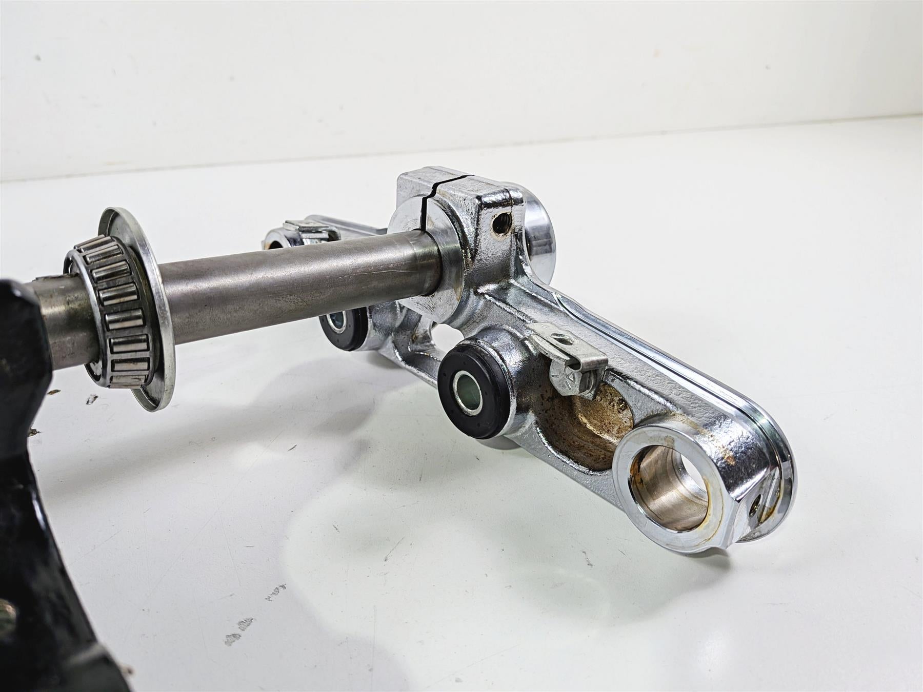2012 Harley Softail FLSTF Fat Boy Upper Lower Triple Tree Set 45605-00A 45456-86 {{ shop.shopifyCountryName }} - Mototech271