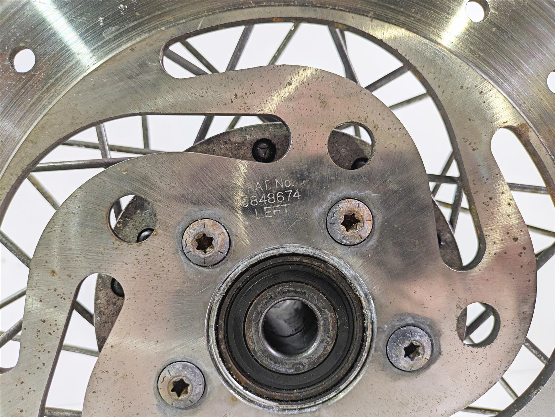 2007 Harley Sportster XL1200 C Straight 21x2.15 Front Wheel Spoke Rim 43557-05A {{ shop.shopifyCountryName }} - Mototech271