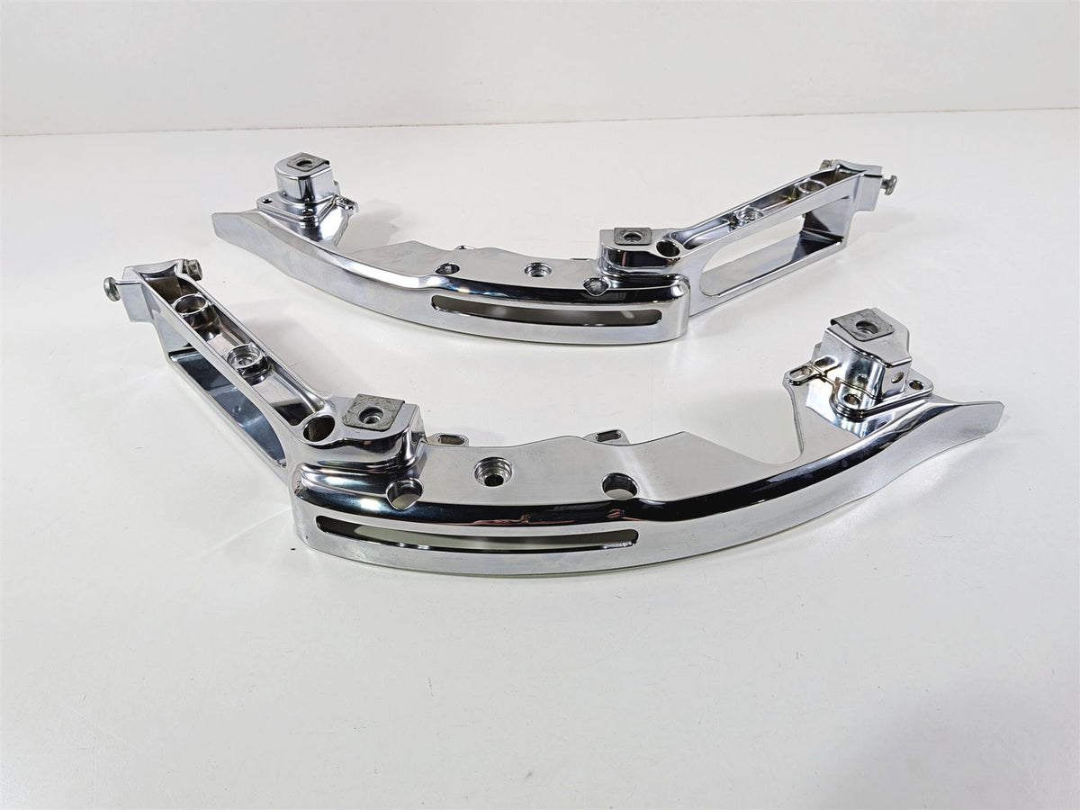 2018 Harley Touring FLHTCU Electra Glide Saddlebag Holder Support Chrome 90200502-Mototech271