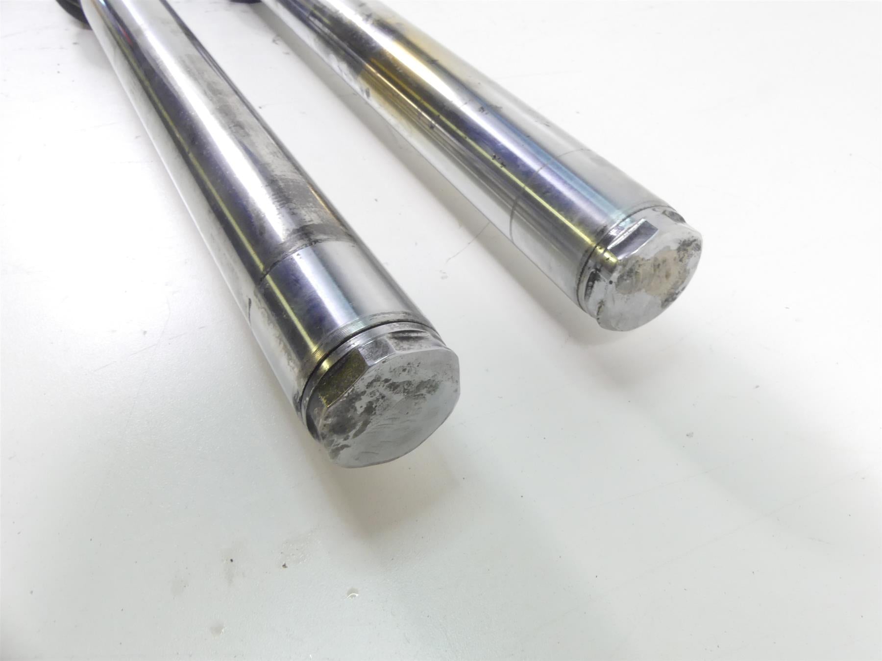 2002 Harley XL1200 Sportster Front 39mm Forks -Straight but Leak 45900-00 {{ shop.shopifyCountryName }} - Mototech271