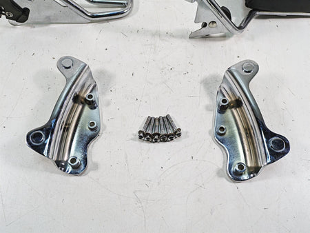 2011 Harley Touring FLHR Road King Passenger Backrest Luggage Rack Quick Release Set {{ shop.shopifyCountryName }} - Mototech271