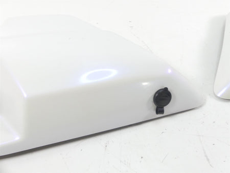 2010 Harley Touring FLHRC Road King Side Cover White Ice Pearl 66250-09 {{ shop.shopifyCountryName }} - Mototech271