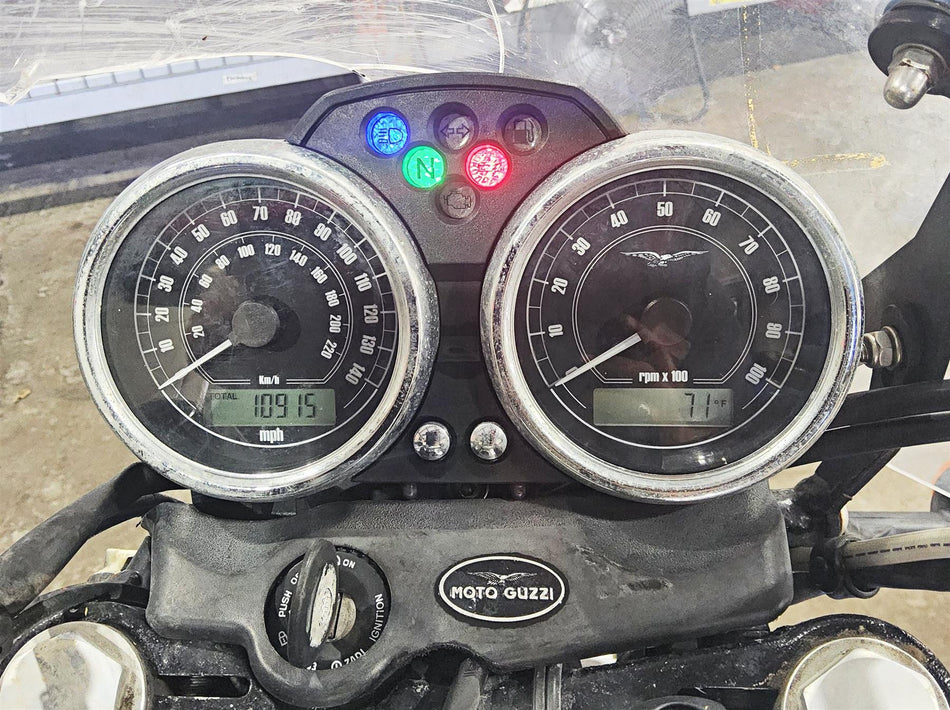2013 Moto Guzzi V7 750 Stone Speedometer Gauge Instrument 10K No-Abs 887195 {{ shop.shopifyCountryName }} - Mototech271