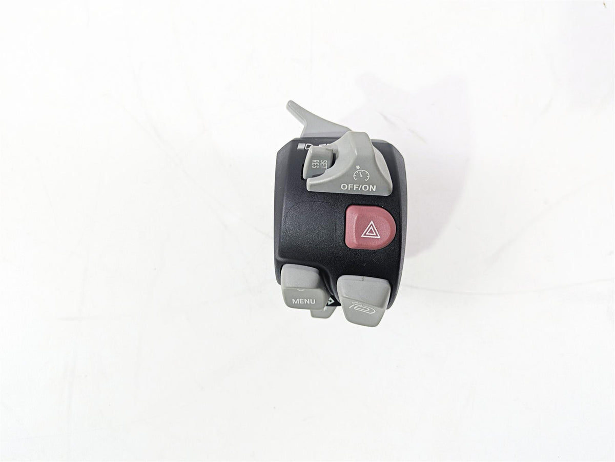 2016 BMW R1200RT K52 Left Hand Control Switch Cruise Light Menu 61318546307 {{ shop.shopifyCountryName }} - Mototech271